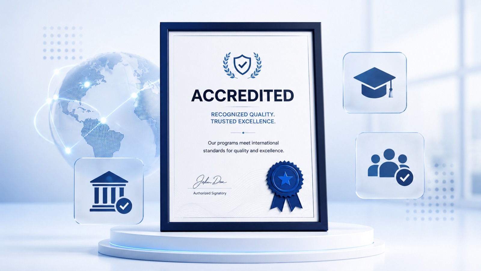 Accredited hero